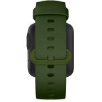 Avizar Bracelete Xiaomi Mi Watch Lite/redmi Watch Silicone Macio Preto e Verde Escuro - STRAP-MWL-1D