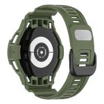 Avizar Bracelete para Galaxy Watch 5 / 5 Pro / 4 Silicone Ajustável Verde - STRAP-GW5U-4E