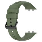 Avizar Bracelete Oppo Watch 3 Silicone Soft-touch Correia com Orifícios Verde Escuro - STRAP-OPW3R-1A
