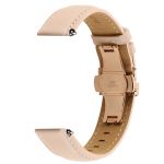 Avizar Bracelete para Galaxy Watch 5 / 5 Pro / 4 Couro Genuíno Fecho Fivela Rosa - STRAP-GW5U-1C