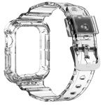 Avizar Bracelete Apple Watch Ultra 49mm Silicone Bumper Ajustável Transparente - STRAP-AWU-2C