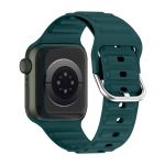Avizar Bracelete para Apple Watch 41mm / 40mm / 38 mm Silicone Ajustável Azul Pato - STRAP-AWP-6H