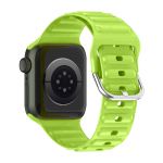 Avizar Bracelete para Apple Watch 41mm / 40mm / 38 mm Silicone Ajustável Verde Limão - STRAP-AWP-6A