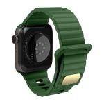 Avizar Bracelete Apple Watch 41mm / 40mm / 38 mm Silicone Flexível e Macio Verde Escuro - STRAP-AWP-14E