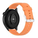 Avizar Bracelete para Huawei Watch 3 Pro Silicone Flexível Laranja - STRAP-22M-3G