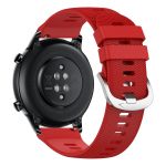 Avizar Bracelete para Honor Magic Watch 2 46mm Silicone Texturizado Vermelho - STRAP-22M-10E