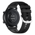 Avizar Bracelete para Honor Magic Watch 2 46mm Silicone Texturizado Preto - STRAP-22M-10D