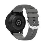 Avizar Bracelete para Samsung Galaxy Watch Active 2 40mm Silicone Texturizado Cinzento - STRAP-20M-5J