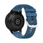 Avizar Bracelete para Samsung Galaxy Watch Active 2 40mm Silicone Texturizado Azul - STRAP-20M-5I