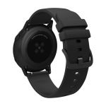 Avizar Bracelete para Samsung Galaxy Watch Active 40mm Silicone Flexível Preto - STRAP-20M-4E