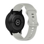 Avizar Bracelete para Samsung Galaxy Watch Active 2 40mm Silicone Liso Cinzento - STRAP-20M-3H