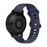 Avizar Bracelete para Samsung Galaxy Watch Active 2 40mm Silicone Liso Azul-escuro - STRAP-20M-3F