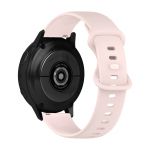 Avizar Bracelete para Samsung Galaxy Watch Active 2 40mm Silicone Liso Rosa - STRAP-20M-3E