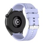 Avizar Bracelete para Huawei Watch Gt Runner Silicone Reforçada Fivela Prateada Violeta - STRAP-22M-8H