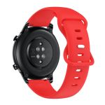 Avizar Bracelete para Honor Magic Watch 2 42mm Silicone Flexível Vermelho - STRAP-20M-2E