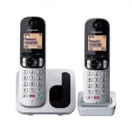 Panasonic Telefone Fixo Duo TGC252SPS Prata