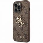 Bolsa Guess Pu 4G Metal Logo Capa iphone 14 Pro Max (6,7) Brown
