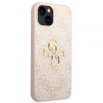 Bolsa Guess Pu 4G Metal Logo Capa iphone 14 Pro Max (6,7) Rosa