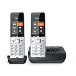 Telefone Sem-fios Gigaset Comfort 500A Duo Silver-black