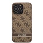 Guess PU 4G iPhone 13 Pro Brown