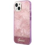 Guess iPhone 14 Pro Max Case Cover Jungle Collection Pink