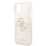 Guess TPU Big 4G Full Glitter Case for iPhone 14 Pro Max Pink