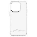Just Green Capa iPhone 14 Pro Transparente Reciclável - Back-bio-cl-14p