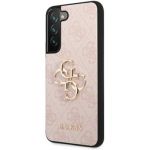 Guess PU 4G Metal Logo Case for Samsung S23 Pink