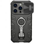 Capa Nillkin CamShield Armor Pro Magnetic iPhone 14 Pro MagSafe Preto - 6902048248809
