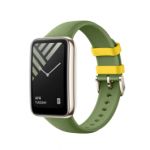 Xiaomi Bracelete de Silicona com Textura de Cuero Verde Pino para Smart Band 7 Pro - 10649540