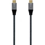 AISENS Cabo USB C 3.1 Macho - USB C Macho (1,5 mts) - A107-0672