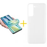 Skyhe Pack 1x Película de Hidrogel + Capa Skyhe Samsung Galaxy S23 Plus 5G Silicone Liso Clear - 8434010387684