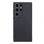 Capa Silicone Gel Samsung Galaxy S23 Ultra Preto com Protetor de Câmera 3d