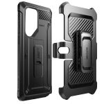 Supcase Capa para Samsung Galaxy S23 Ultra Multicamadas Unicorn Beetle Pro Preto - BACK-SPC-PRO-BK-S23U
