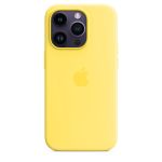 Apple Capa Silicone Apple iPhone 14 Pro MagSafe Amarelo Canário - MQUG3ZM/A
