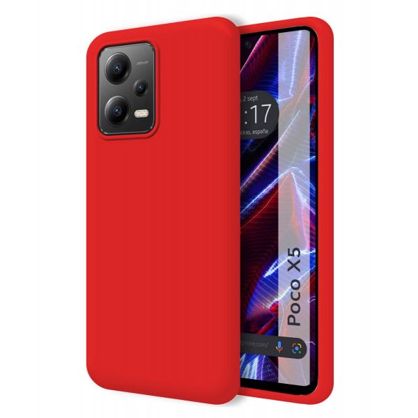 Capa Xiaomi Poco X G Silky Vermelha Kuantokusta