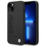 Bmw Original Faceplate Case BMHMP14MSLBLBK para iphone 14 Plus (metal Logo + Mag / Black)