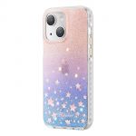 Kingxbar Heart Star Series Case para iphone 14 Plus Case With Zodiac Stars