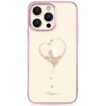 Kingxbar Wish Series Case para iphone 14 Plus Decorated With Pink Crystals