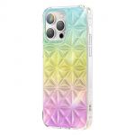 Kingxbar Miya Series Case para iphone 14 Plus Back Cover Rainbow Back Cover