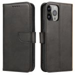 Hurtel Magnet Case para Samsung Galaxy A54 5G Cover With Flip Wallet Stand Black