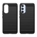 Hurtel Carbon Case para Samsung Galaxy A54 5G Flexible Silicone Carbon Cover Black
