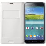 Samsung Capa Flip Wallet Cover para Galaxy S5 White - EF-WG900BWEGWW