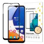 Wozinsky Full Glue Tempered Glass Tempered Glass para Samsung Galaxy A14 5G 9H Full Screen Cover With Black Frame
