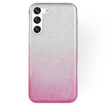 Capa para Samsung Galaxy S23 Plus Brilhantes Degradê Silver Pink