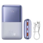 Powerbank Baseus Pro 20000mAh 22.5W Violet With usb Type a usb Type C 3A 0.3m Cable (PPBD040305)