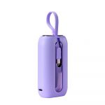 Powerbank Joyroom 10000mAh Colorful Series 22.5W With 2 Built-in Usb-c And Lightning Cables Purple (JR-L012)