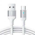 Joyroom usb Cable usb C 3A for Fast Charging And Data Transfer A10 Series 3 M White (S-UC027A10)