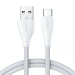 Joyroom usb Cable usb C 3A Surpass Series for Fast Charging And Data Transfer 2 M White (S-UC027A11)