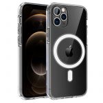 Capa Silicone Magnética iPhone 11 Pro Max Transparente - 03686.11promax